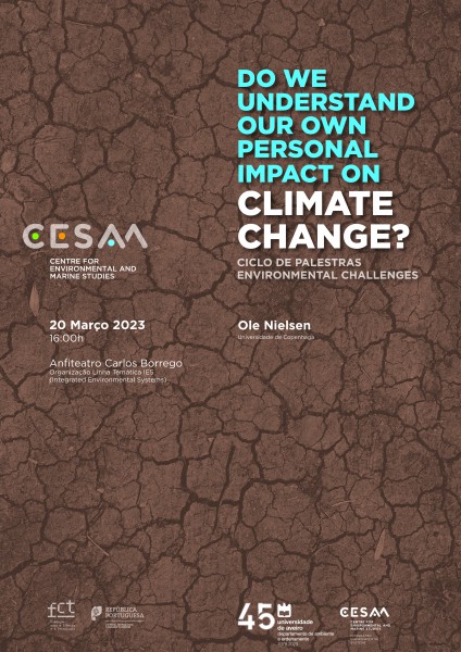 Seminário “Environmental Challenges” aborda os nossos impactos pessoais nas alterações climáticas